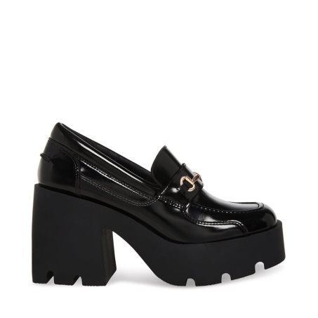 Zapatos Plataforma Steve Madden Penelope Charol Mujer Negras | ES ZI1E29